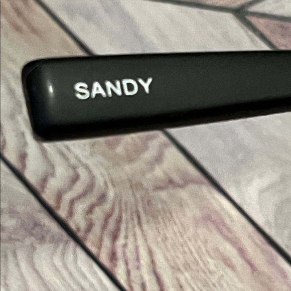DIFF eyewear Sandy matte Black Sunglasses oversized with gradient lenses